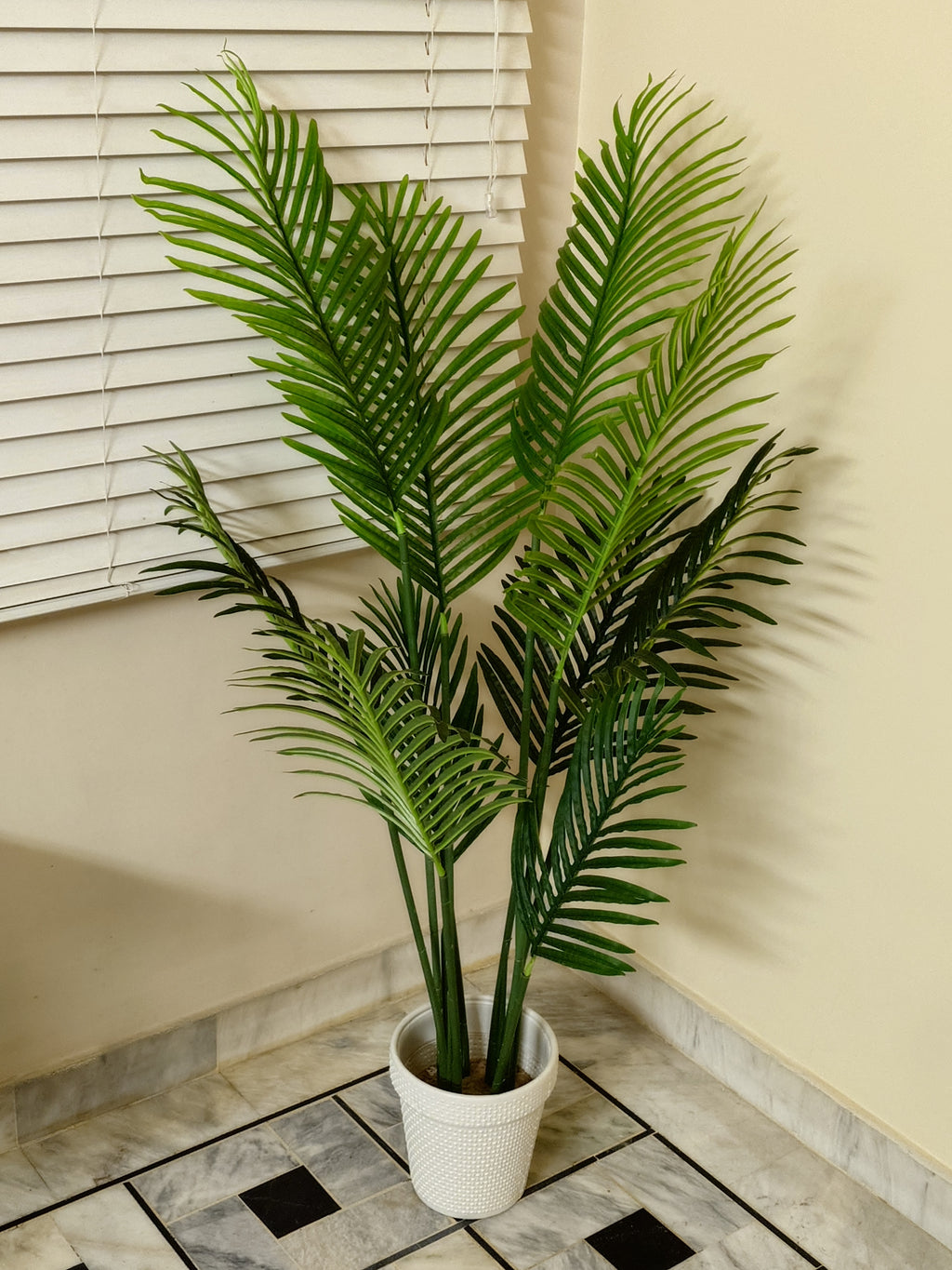 Faux Areca Palm Plant – Elegant Indoor Greenery by Home Cuddles